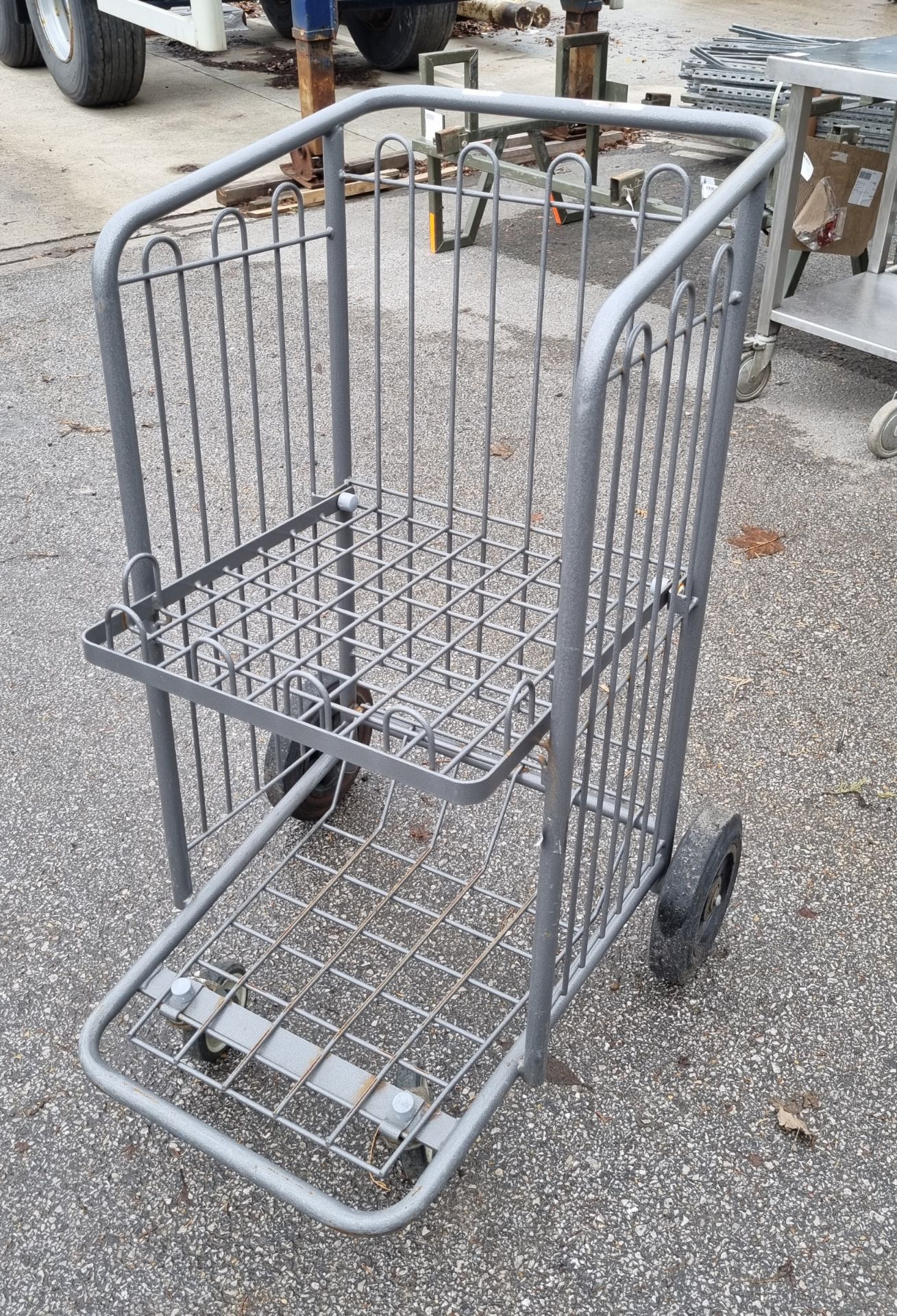 Transport cart L 67 x W 49 x H 108cm - Image 2 of 3