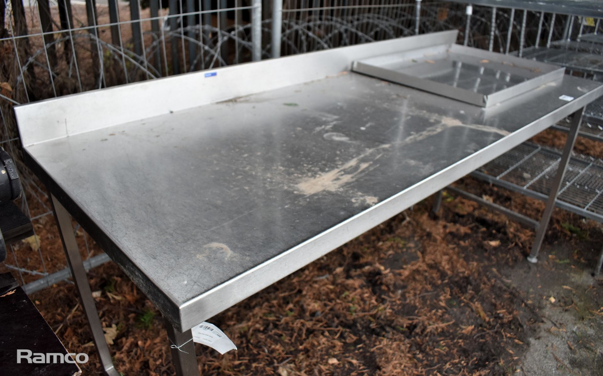 Stainless steel table - Image 2 of 3
