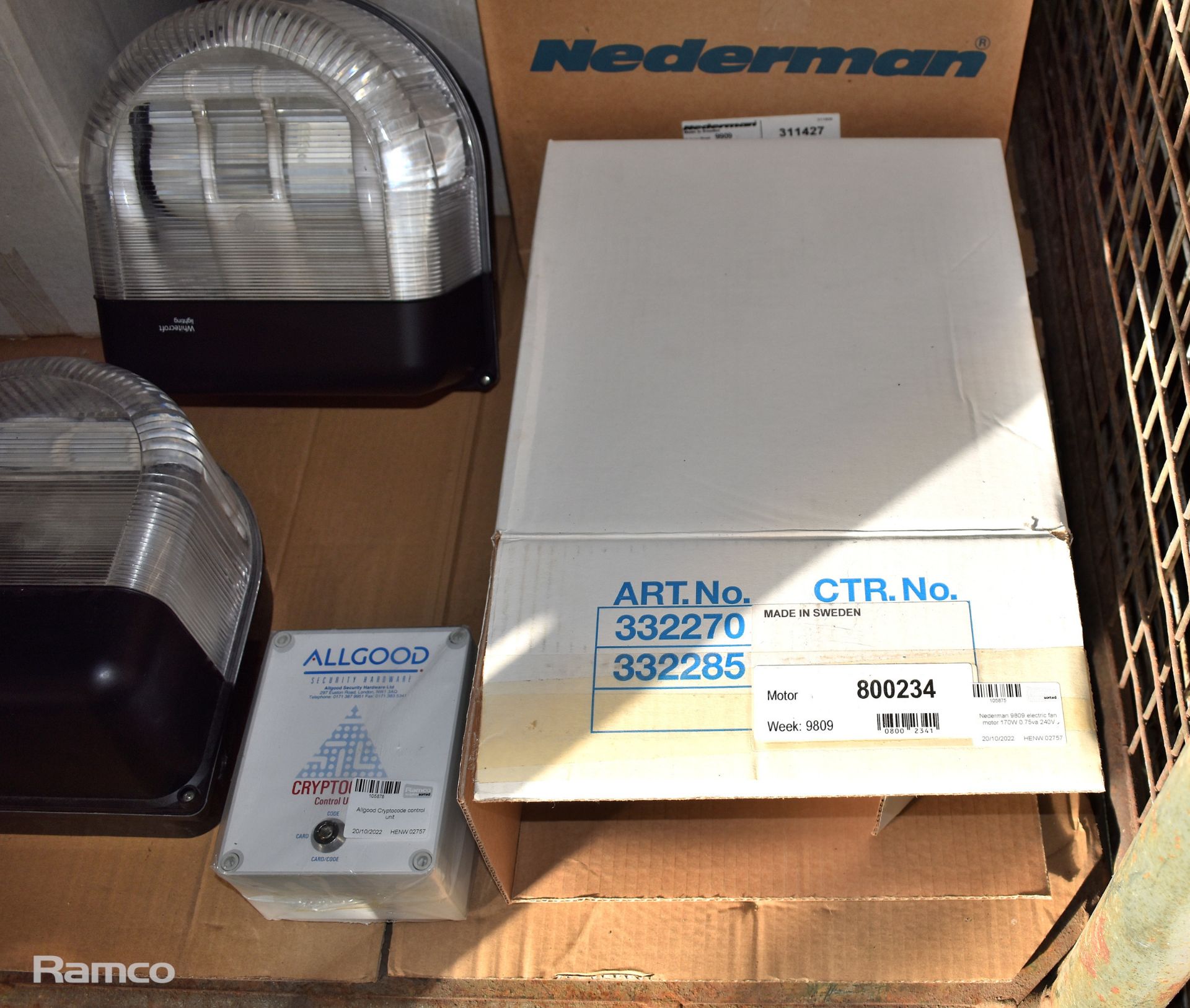 5x Whitecroft Lighting C382D wall mounted light units 44W, Nederman 9099 filter unit - Image 6 of 6