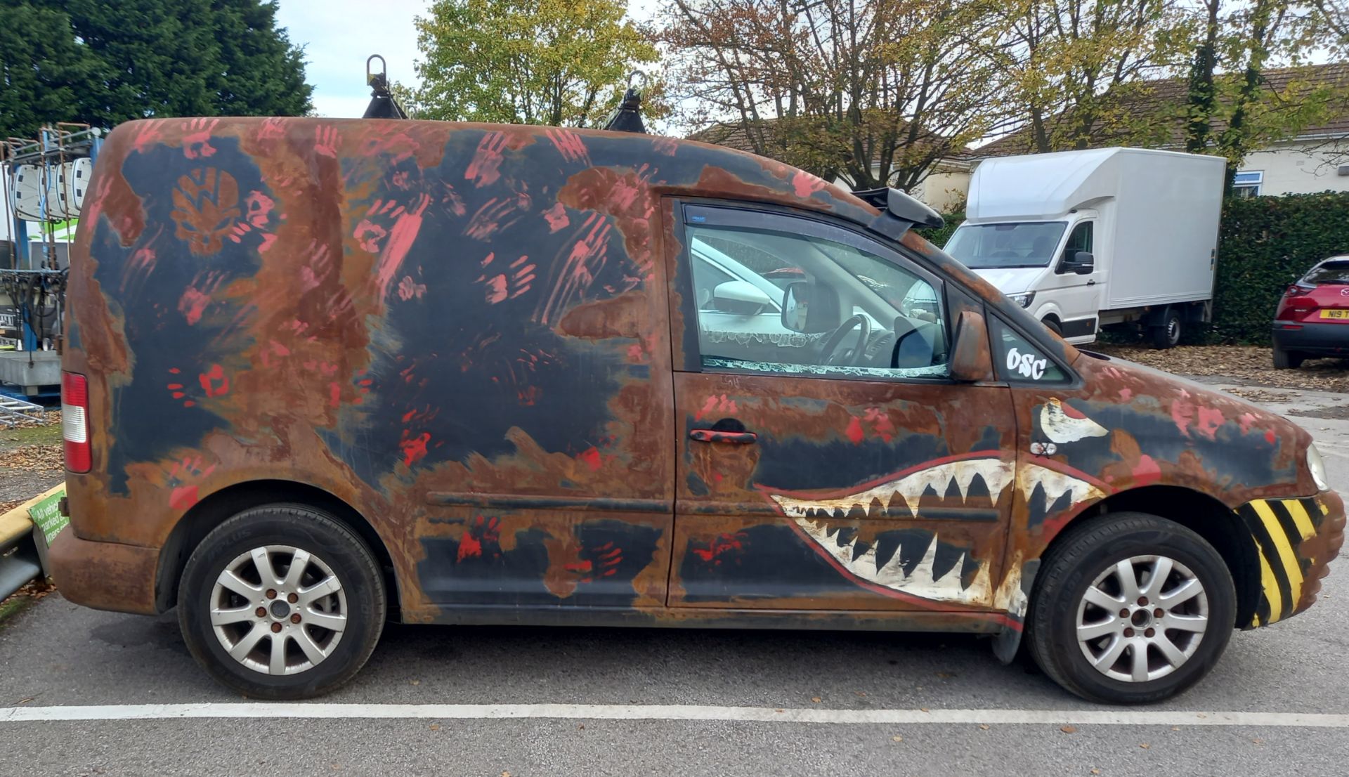 2008 (58) Volkswagen Caddy C20 TDI 1896cc converted day van with rust effect paint - Image 2 of 53