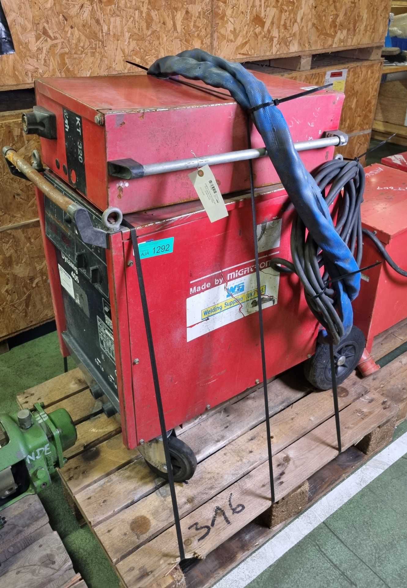 Migatronic Dynamig KDO 405 MIG Welder with KT320 (missing dial) - Image 2 of 5