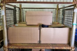 5x boxes of Scapa Cloth Adhesive Tape Black 50mm x 50m - 36 Roll Per Box