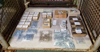 Assortment of nuts, bolts and washers which include: M10, M8, M6 & M5 bolts, M16 & M10 nuts, 7/16