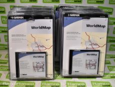 18x Garmin MapSource Worldmap CD-ROMs