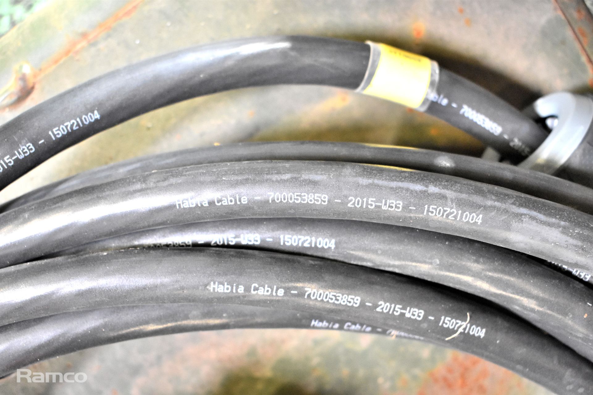 5x Mennekes PowerTOP Xtra 63a 400vac 3 Phase Power Harness heavy duty cables 15m - Image 3 of 3