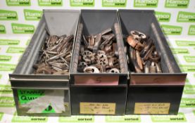 Hand tools, assorted Taps & dies