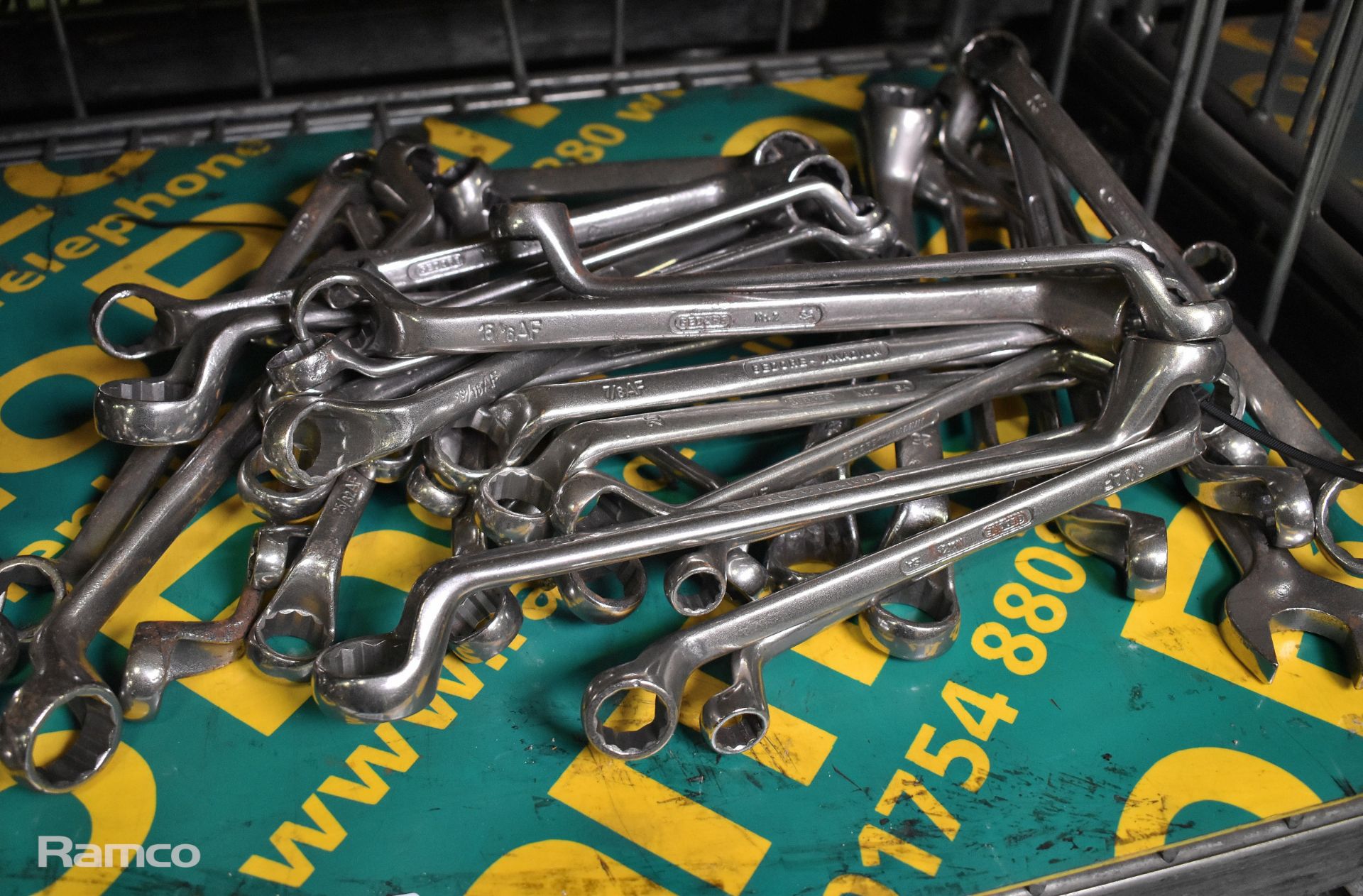 Ring spanners - various sizes - Image 3 of 3