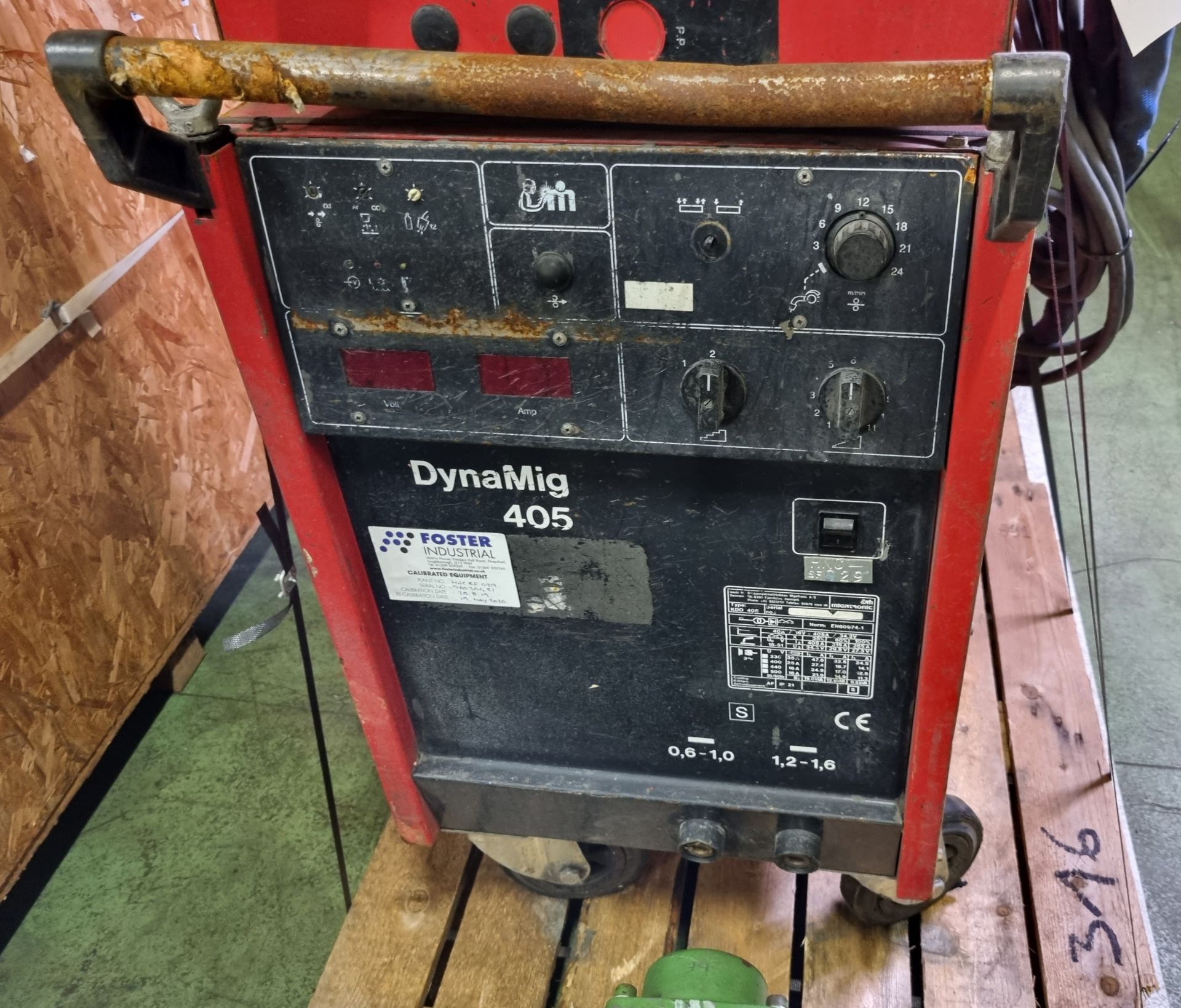 Migatronic Dynamig KDO 405 MIG Welder with KT320 (missing dial) - Image 3 of 5