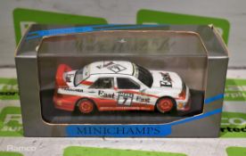 Minichamps Paul’s Model Art Mercedes 190 E Evo 2 – Team: AMG-East – Thiim – 1:43 metal model car