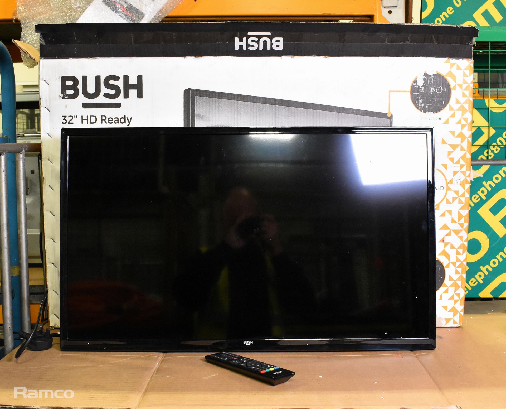 Bush DLED32HD 32" TV - no stand - in cardboard box