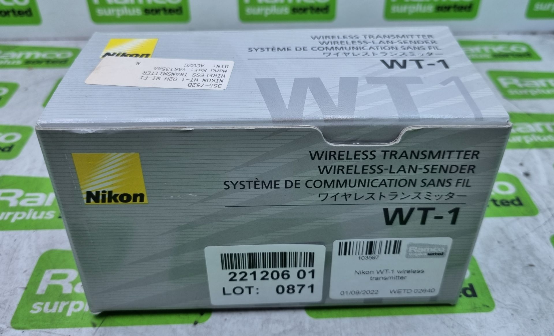 Nikon WT-1 wireless transmitter - Image 4 of 4