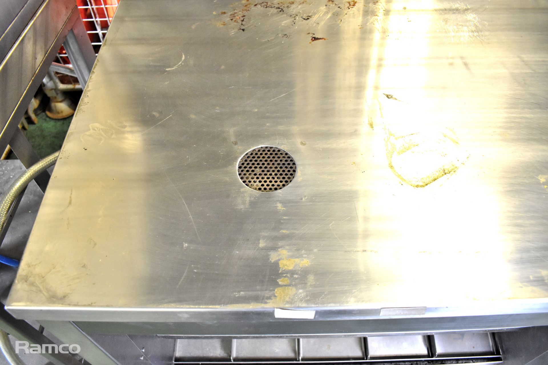 Stainless steel heated bun chute unit - L 92 x W 100 x H 70cm - Bild 5 aus 6