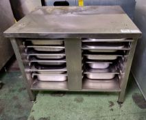 Rational combi oven stand