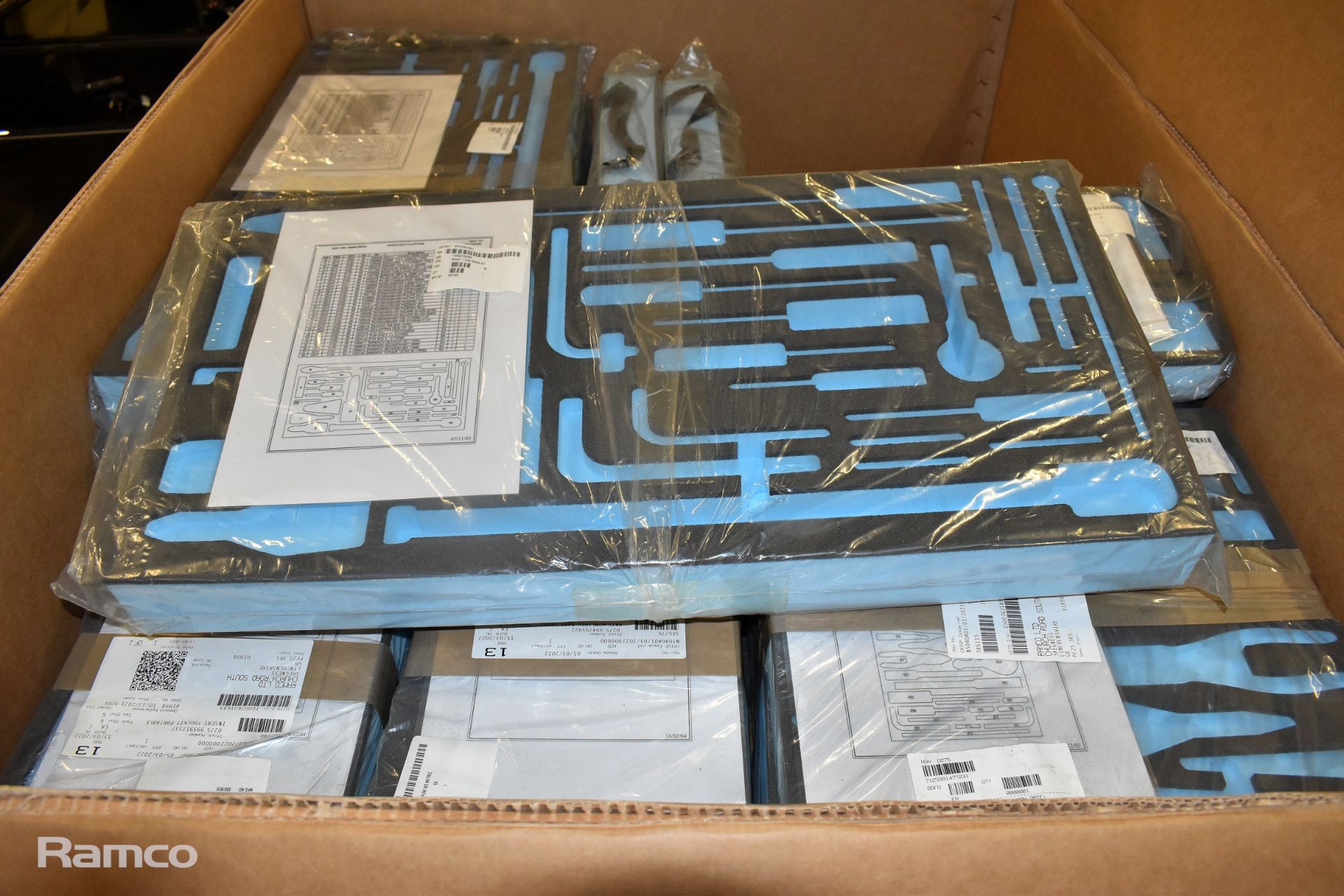 Toolbox foam inserts - 4 pallet sized boxes - Image 3 of 9