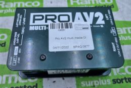 Pro AV2 multimedia DI box