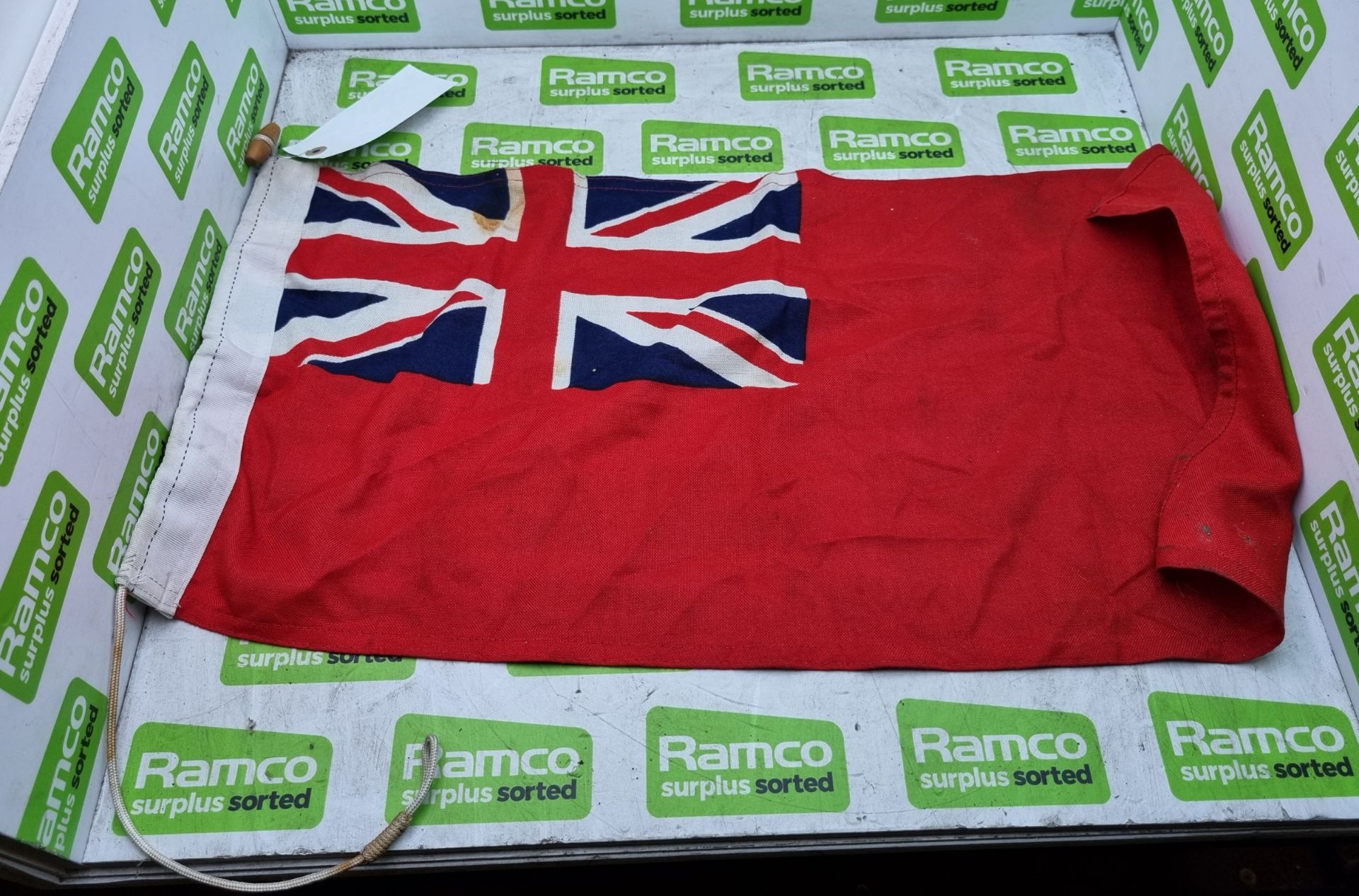 Union Jack cloth flag - 30 x 64cm