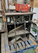 RSA Rasamax Duo sheet metal deburring machine, 16A 2.6/3.1kW 420V - L 76 x W 56 x H 122cm