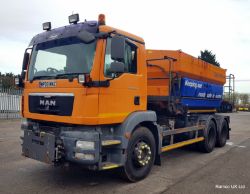 Direct from National Highways - Fleet of MAN TGM 26.330's & Volvo FE340's with gritter mount and Schmidt Stratos ploughs - many with low mileage