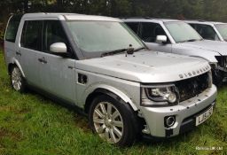 LJ15 LSZ - Land Rover Discovery, Diesel, Silver