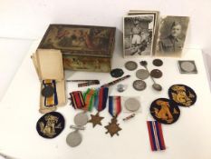 A WWII chindit group of four medals to 2373864 Private S. Schofield, Royal Signals INC 1939-45, Star