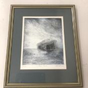 Paul Ritchie, Bass Rock, limited edition print, 46/150, signed in pencil bottom right (26cm x 21cm)