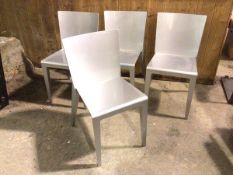 A set of four Molteni & Co. side chairs, model UPGF30 (each: 79cm x 40cm x 52cm)