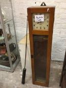 A Gents of Leicester controlled electric clock system, complete with instruction manuals (129cm x