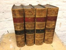 A set of four volumes of Spons Dictionary of Engineering, published 1869, edited by Oliver Byrne