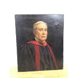Marshall Wane, British (1833-1903), Portrait of an Edinburgh Professor, signed lower left, oil on