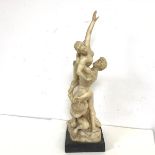 After Giambologna, Abduction of the Sabine Women, resin, on square base with stamp to base Classic