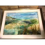 Hattie Pattisson, (Scottish Contemporary), Summer Landscape, oil, signed lower right (55cm x 80cm)