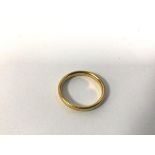 A 22ct gold wedding band (M) (3.82g)