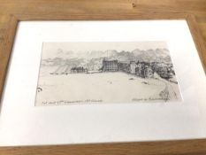Albert Buchanan, 1st and 18th Fairways, Old Course, print, signed and titled in pencil to bottom (