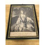 After Reynolds, Caroline, Duchess of Marlborough, etching, inscribed printed for Rob. Sayer, plate