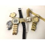 A group of wristwatches including Angus, Michael Kors and a Romer lady's wristwatch (a lot)