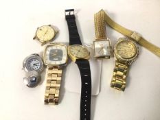 A group of wristwatches including Angus, Michael Kors and a Romer lady's wristwatch (a lot)