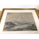 William T Wood RWS., Landscape, watercolour, signed bottom right (26cm x 35cm)