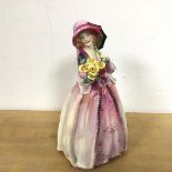 A Royal Doulton figure, June (19cm)