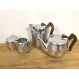 A Newmaid tea and coffee service including coffee pot (19cm), teapot, milk jug and sugar bowl (4)
