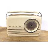 A vintage Bush radio (28cm x 35cm x 9cm)