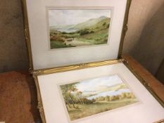 G. Asnworth, Ben Cruachan Argyllshire, watercolour, signed bottom left (22cm x 38cm) and another