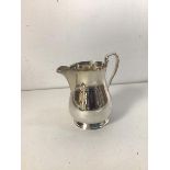 A 1944 Sheffield silver milk jug (10cm) (140g)
