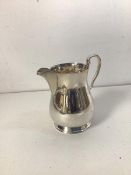 A 1944 Sheffield silver milk jug (10cm) (140g)
