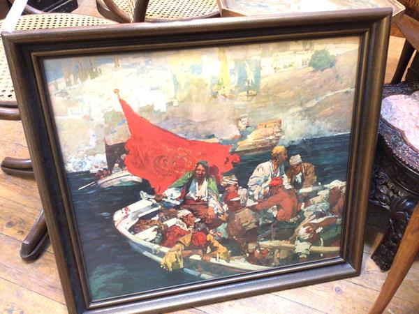 After Sir Frank Brangwyn RA RWS PRBA HRSA., British (1867-1956), The Buccaneers, reproduction