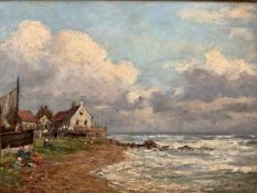 Charles Andrew Sellar R.S.W. (Scottish, 1856-1926), By the Fife Coast, signed lower right, oil on