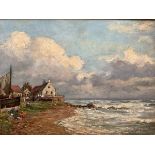 Charles Andrew Sellar R.S.W. (Scottish, 1856-1926), By the Fife Coast, signed lower right, oil on