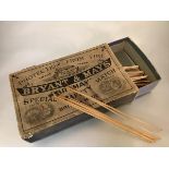 A Bryant & May's giant matchbox, c. 1920-30, enclosing a quantity of matches. 6.5cm by 31cm by 19cm