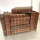 Antiquarian books: a partial set, Statutes of George II, various years: 1727-8; 1734-5; 1738-9;