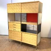 Charles and Ray Eames, an ESU shelving unit, constructed of maple laminate,