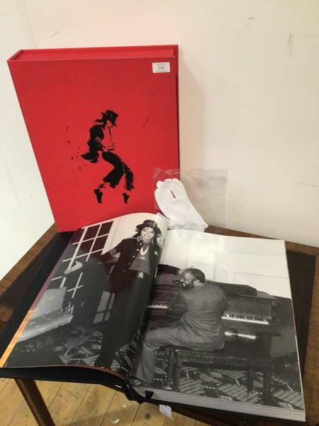 The Official Michael Jackson, published by Opus, Michael Jackson commemorative collector's book,